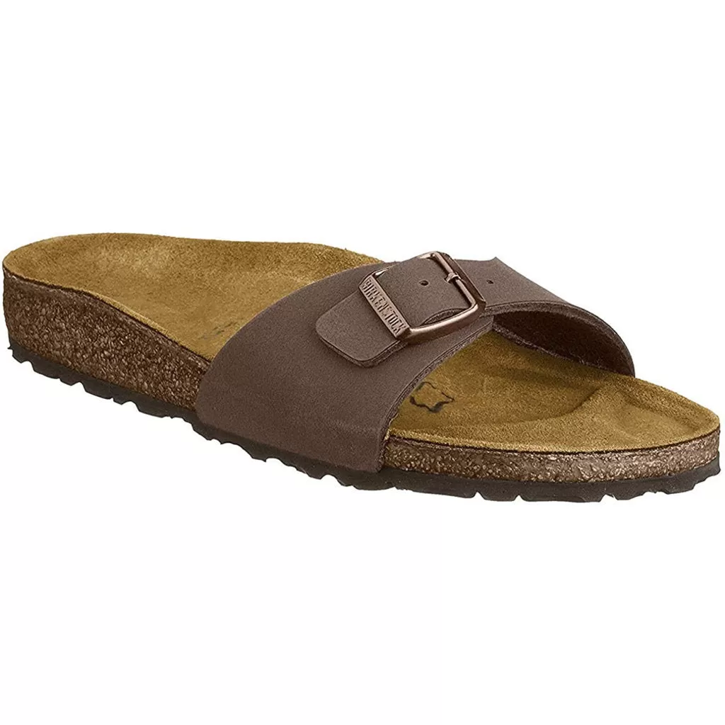 Madrid Birko-Flor Nubuck Unisex Slide Sandals